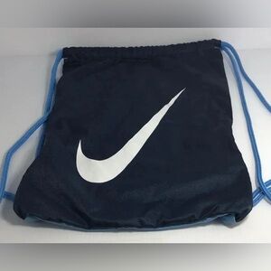 Nike UNC Drawstring BackPack Navy / Baby Blue